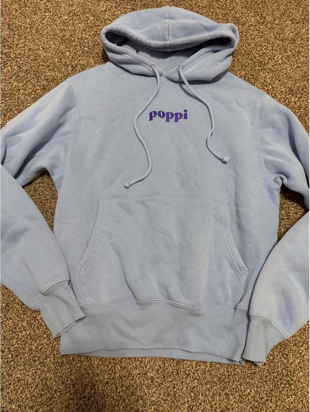 Target Poppi Women's Blue and Purple Hoody